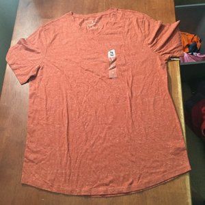 Mutual Weave Orange Top